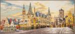 Vista sulla Città di Gand